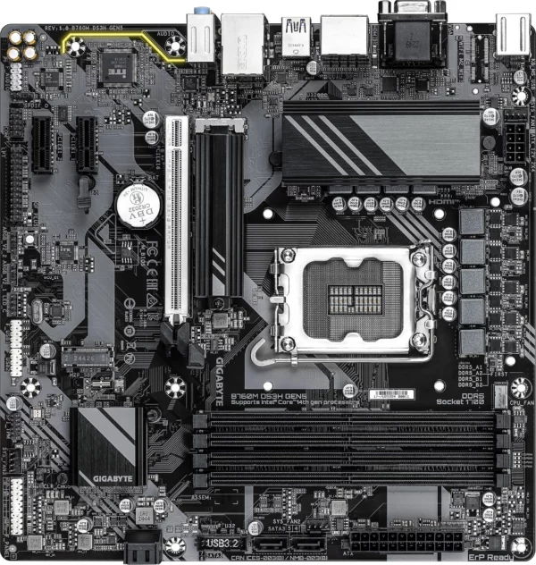 Материнская плата / Gigabyte B760M DS3H GEN5 / Материнская плата/ B760M DS3H GEN5