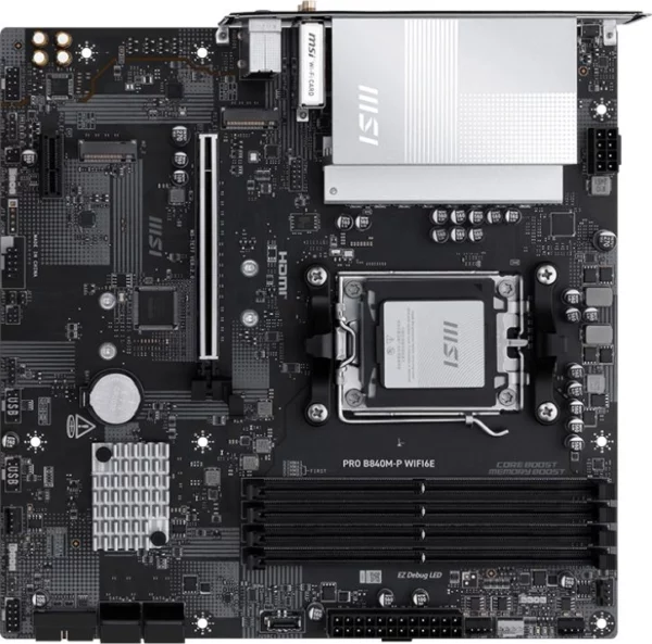 Материнская плата / MSI PRO B840M-P WIFI6E / Материнская плата/ PRO B840M-P WIFI6E
