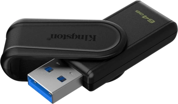 Флеш Диск Kingston 64GB DataTraveler Exodia S DTXS/64GB USB3.2 Gen1 черный