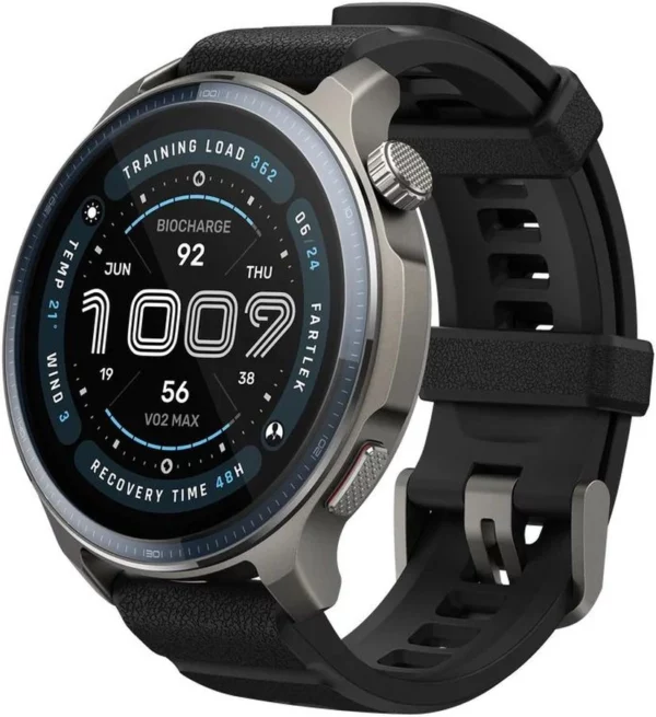 Смарт-часы Amazfit Balance 2 A2430 1.91" TFT корп.черный рем.черный (6972596108955)