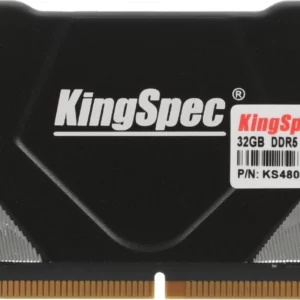 Память DDR5 32GB 4800MHz Kingspec KS4800D5M11032G RTL Gaming PC5-38400 CL40 DIMM 288-pin 1.1В single rank с радиатором Ret