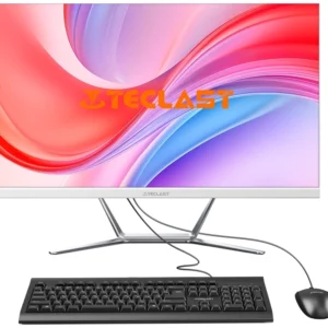 Моноблок Teclast K24 Air 23.8" Full HD i5 14400 (2.5) 16Gb SSD512Gb UHDG 730 Windows 11 Pro GbitEth WiFi BT 120W клавиатура мышь белый 1920x1080