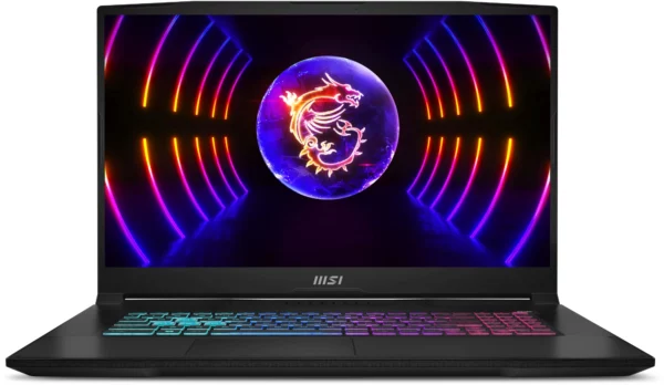 Ноутбук MSI Katana 17 B12UCR-1489XRU Core i5 12450H 16Gb SSD512Gb NVIDIA GeForce RTX 3050 4Gb 17.3" IPS FHD (1920x1080) без ОС black WiFi BT Cam (9S7-17L541-1489)