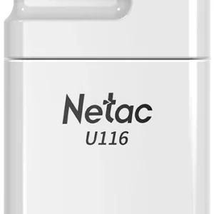 Флеш Диск Netac 128GB U116 NT03U116N-128G-32WH USB3.2 белый