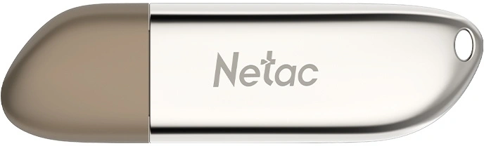 Флеш Диск Netac 64GB U352 NT03U352N-064G-32PN USB3.2 серебристый