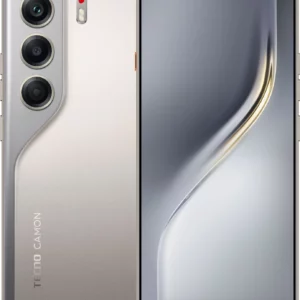 Смартфон Tecno Camon 40 256Gb 8Gb титан моноблок 3G 4G 6.78" 1080x2436 Android 15 50Mpix 802.11 a/b/g/n/ac NFC GPS GSM900/1800 GSM1900 Protect