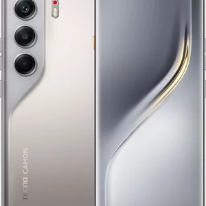 Смартфон Tecno Camon 40 Pro 256Gb 8Gb титан моноблок 3G 4G 6.78" 1080x2436 Android 15 50Mpix 802.11 a/b/g/n/ac NFC GPS GSM900/1800 GSM1900 Protect