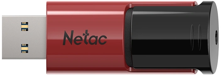 Флеш Диск Netac 64GB U182 NT03U182N-064G-32RE USB3.2 красный/черный
