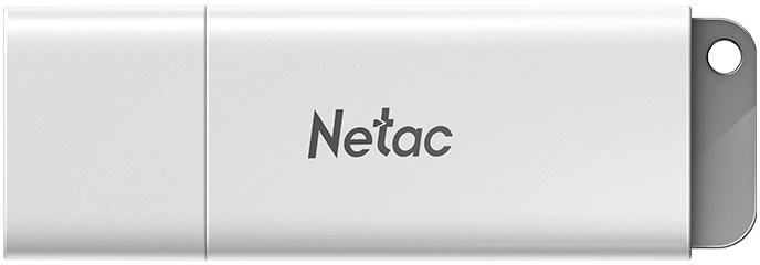 Флеш Диск Netac 64GB U185 NT03U185N-064G-32WH USB3.2 белый
