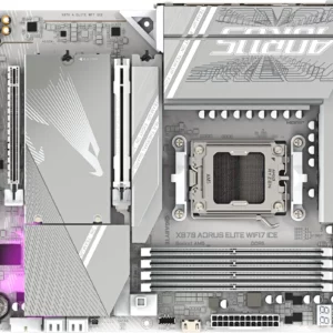 Материнская плата Gigabyte X870E AORUS ELITE WIFI7 ICE SocketAM5 AMD X870E 4xDDR5 ATX AC`97 8ch(7.1) 2.5Gg RAID+HDMI