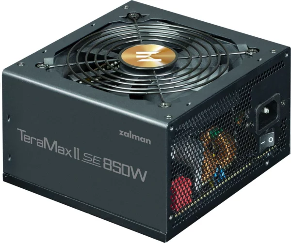 Блок питания Zalman ATX 850W ZM850-TMX2SE Gen.5 80+ gold 24pin APFC 120mm fan 12xSATA Cab Manag RTL