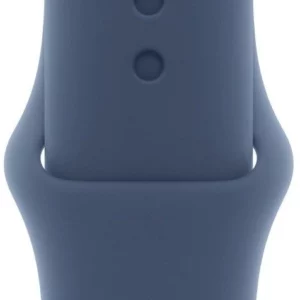 Смарт-часы Apple Watch Series 10 A2997 42мм OLED корп.серебристый Sport Band рем.синий разм.брасл.:130-180мм (MWWA3ZP/A)
