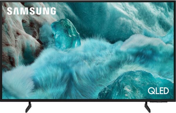 Телевизор ЖК 55`` Samsung / Samsung QE55Q7FAAUXRU / Телевизор ЖК 55`` Samsung/ 55", QLED, Ultra HD, Tizen Smart TV, HDR10+, Wi-Fi, Voice, DVB-T2/C/S2, Bluetooth, CI+(1.4), 20W, OTS Lite, 3HDMI, 2USB, Titan Gray 2025