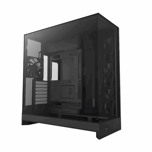 Корпус без блока питания / NZXT H9 Flow CM-H92FB-01 / Корпус без блока питания/ Case NZXT H9 Flow (2025), Midi-Tower, TG, 3x140mm + 1x120mm, 2xUSB-A 3.2 + 1xUSB-C 3.2, E-ATX, ATX, mATX, mITX Black
