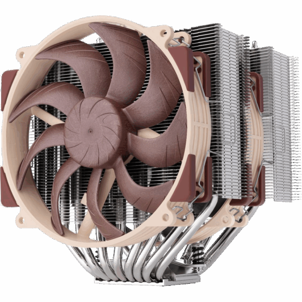 Кулер для процессора / Noctua NH-D15 G2 LBC / Кулер для процессора/ CPU Cooler Noctua NH-D15 G2 LBC (228W, 4-pin PWM, 168mm, Al/Cu, 8x6mm, 2x140mm, 91.5CFM, 24.8dBA, 1500RPM, S 1851/1700/1200/115X, AM5/AM4, Beige/Brown)