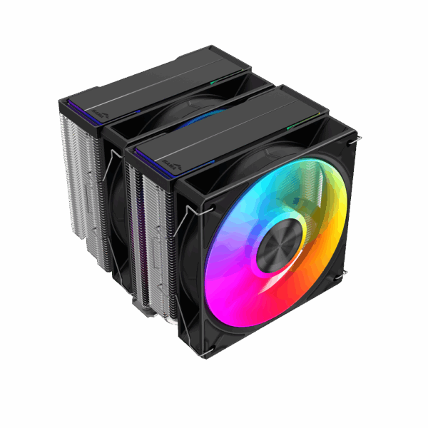 Кулер для процессора / SAMA A60L / Кулер для процессора/ CPU Cooler SAMA A60L (265W, 4-pin PWM, 156.5mm, 6x6mm, ARGB, 2x120mm, 78CFM, 29dBA, 2200RPM, S 1851/1700/1200/115X, AM5/AM4, silver)