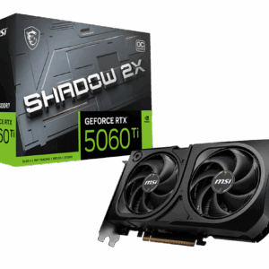 Видеокарта / MSI GeForce RTX 5060 Ti 16G SHADOW 2X OC PLUS / Видеокарта/ GeForce RTX 5060 Ti 16G SHADOW 2X OC PLUS