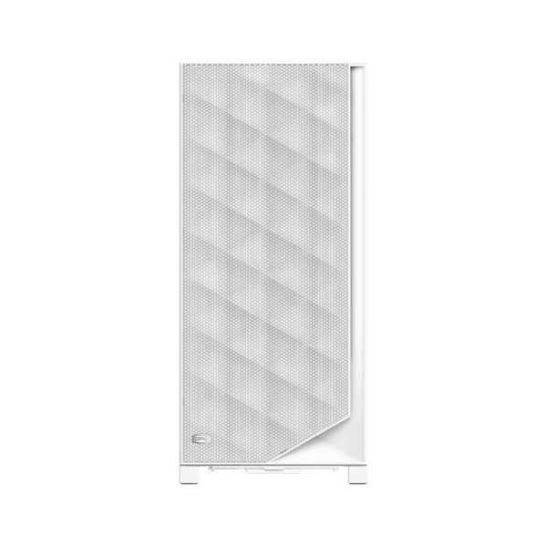 Корпус без блока питания / PcCooler C3D510 WH / Корпус без блока питания/ Case PCCooler C3D510 WH, Midi-Tower, TG, Mesh, no fans, 2xUSB-A 3.0, E-ATX, ATX, mATX, mITX White