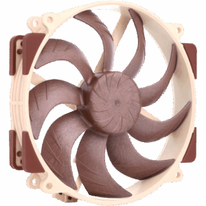 Кулер для корпуса / Noctua NF-A14x25r G2 PWM / Кулер для корпуса/ Case Cooler Noctua NF-A14x25r G2 PWM (140x140x25mm, 4-pin PWM, 91.58CFM, 24.8dBA, 1500RPM, Beige/Brown)
