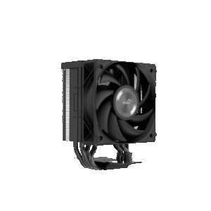 Кулер для процессора / SAMA X40 / Кулер для процессора/ CPU Cooler SAMA X40 (200W, 4-pin PWM, 133.5mm, 4x6mm, 1x100mm, 50.1CFM, 35.2dBA, 2600RPM, S 1851/1700/1200/115X, AM5/AM4, black)