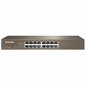 Коммутатор / Tenda TEF1016D / Tenda TEF1016D 16- ти портовый коммутатор 10/100 Мбит/с специально разработан для обеспечения простых решений для расширения сетей SMB по оптимальной цене. Помещенный в прочный металлический корпус, он идеально подходит для долгих лет эксплуатации.
