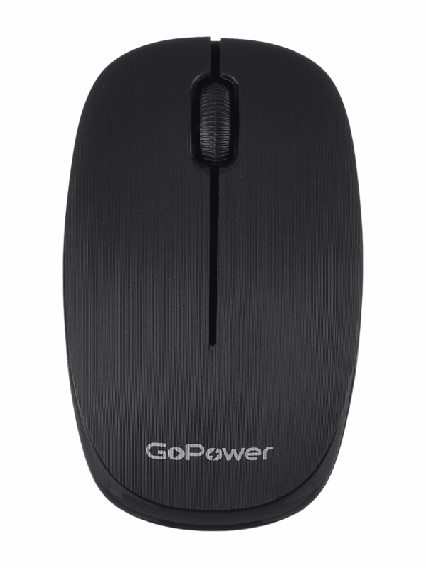 Мышь / Мышь беспроводная GoPower GPM02 (00-00030985) / Мышь/ Мышь беспроводная GoPower GPM02 классическая USB черный (1/100)