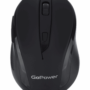 Мышь / Мышь беспроводная GoPower GPM03 (00-00030986) / Мышь/ Мышь беспроводная GoPower GPM03 классическая USB бесшумная Soft-Touch черный (1/100)