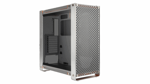 Корпус без блока питания / INWIN IW-CS-DUBILIASB-GRY / Корпус без блока питания/ Case InWin Dubili, Full-Tower, TG, 4x140mm, 2xUSB-A 3.2 + 1xUSB-C 3.2, E-ATX, ATX, mATX, mITX Titanium Grey