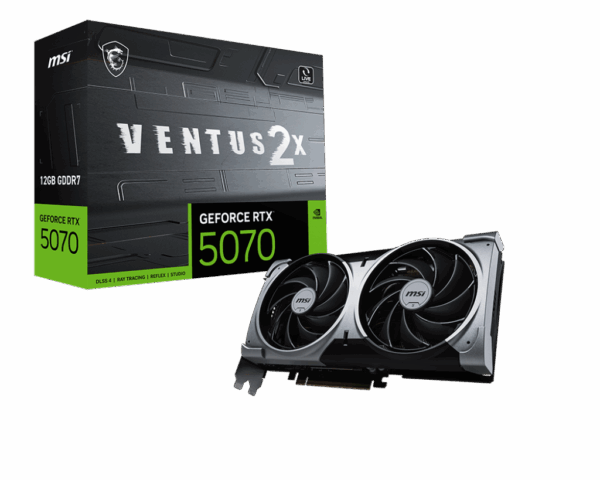 Видеокарта / MSI GeForce RTX 5070 12G VENTUS 2X / Видеокарта/ GeForce RTX 5070 12G VENTUS 2X