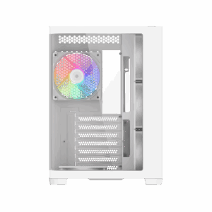 Корпус ПК без блока питания / SAMA V60 White V60-WHADA7X1-GL / Корпус ПК без блока питания/ Case SAMA V60 White, Midi-Tower, TG, 7x120mm ARGB, 2xUSB 3.0 + 1xUSB 3.1 Type-C, ATX, mATX, mITX White