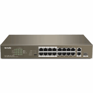 Коммутатор / Tenda F1118P-16-150W / Коммутатор 18PORT F1118P-16-150W IP-COM