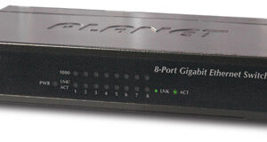 коммутатор / PLANET GSD-803 / коммутатор/ PLANET 8-Port 10/100/1000Mbps Gigabit Ethernet Switch (External Power) - Metal Case