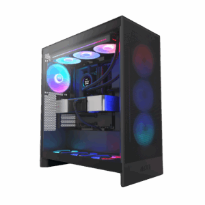 Корпус без блока питания / NZXT H7 Flow RGB CM-H72FB-R1 / Корпус без блока питания/ Case NZXT H7 Flow RGB, Midi-Tower, TG, 3x120mm RGB, 2xUSB-A 3.2 + 1xUSB-C 3.2, E-ATX, ATX, mATX, mITX Black