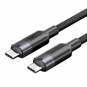 Кабель Vention USB 3.2 Gen2 CM/CM - 1м. Черный 5А PD100W, шт. / Vention TRGBF / Кабель Vention USB 3.2 Gen2 CM/CM - 1м. Черный 5А PD100W, шт.