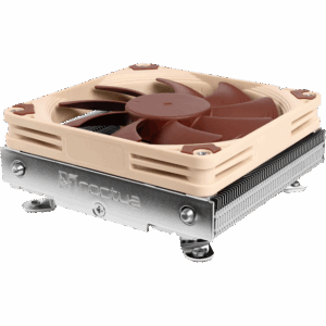 Кулер для процессора / Noctua NH-L9I-17XX / Кулер для процессора/ CPU Cooler Noctua NH-L9i-17xx (59W, 4-pin PWM, 37mm, Al/Cu, 2x6mm, 1x92x92x14mm, 33.84CFM, 23.6dBA, 2500RPM, S 1851/1700, Beige/Brown)