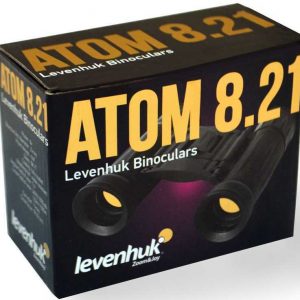 Бинокль Levenhuk 8-8x 21мм Atom 8x21 черный (67675)