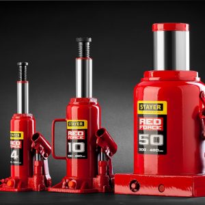 Домкрат Stayer Red Force 43160-2_z01 бутылочный гидравлический красный