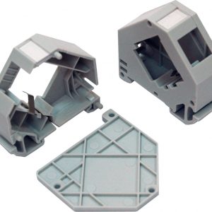 Бокс Lanmaster LAN-DRF-10K/BX-GY дл.60.5мм шир.62.5мм серый