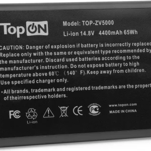 Батарея для ноутбука TopON TOP-ZV5000 14.8V 4400mAh литиево-ионная