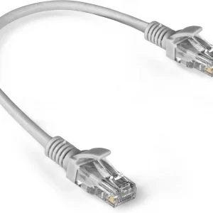 Патч-корд Exegate UTP-RJ45-RJ45-5e-0,3M-LSZH-GY 1Гбит/с UTP 4 пары cat.5E CCA 0.3м серый RJ-45 (m)-RJ-45 (m) (EX286375RUS)