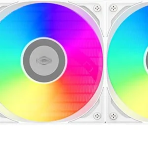 Система водяного охлаждения PcCooler DA360 Pro Digital WH ARGB Soc-AM5/AM4/1200/1700/1851 белый 4-pin Al LCD 300W Ret (DA360PRO-WHAWXL-GL)