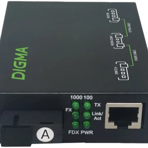 Медиаконвертер Digma DMC-1G35-20A