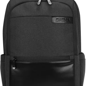Рюкзак для ноутбука 15.6" Digma Business B1 черный полиэстер (DGBP15B1BK)