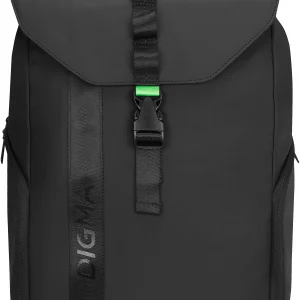Рюкзак для ноутбука 15.6" Digma Lifestyle L1 черный полиэстер (DGBP15L1BK)