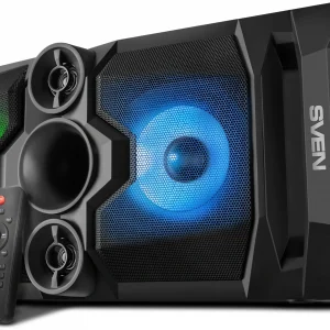 Колонка порт. Sven PS-655 черный 50W 1.0 BT/3.5Jack 4400mAh (SV-020163)