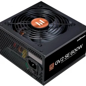 Блок питания Zalman ATX 600W ZM600-GV2SE 80+ bronze (20+4pin) 120mm fan 6xSATA RTL