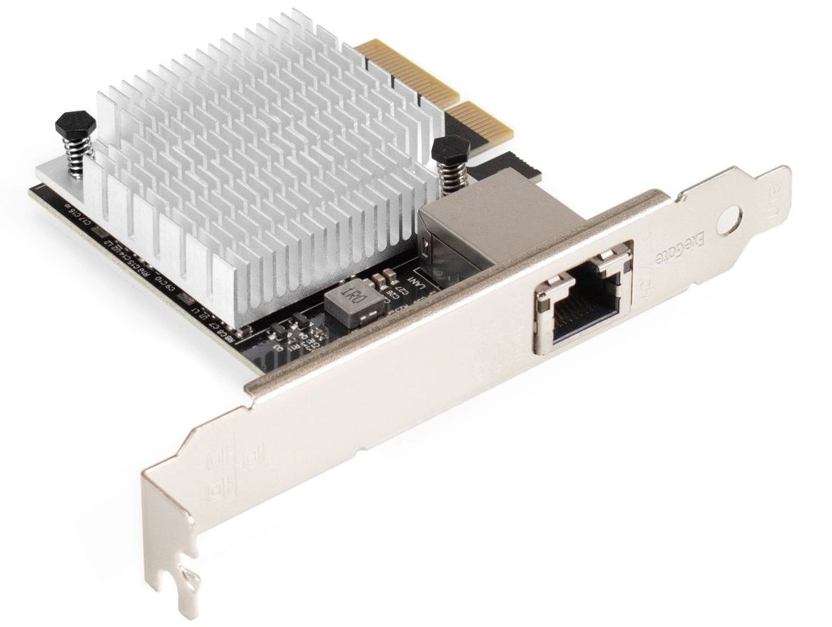 Сетевой адаптер 10G Ethernet Exegate EXE-107S EX296225RUS PCI Express x4