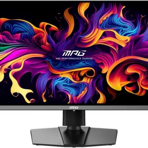 Монитор MSI 26.5" MPG 272URX QD-OLED черный QD OLED LED 0.03ms 16:9 HDMI M/M матовая HAS Piv 1500000:1 250cd 178гр/178гр 3840x2160 240Hz DP 4K USB 8кг