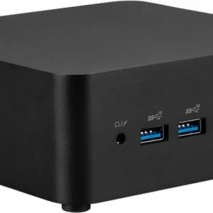 Неттоп MSI Cubi NUC 1M-044XRU Core 5 120U (1.4) 16Gb SSD512Gb Graphics CR без ОС 2xGbitEth WiFi BT 120W черный (9S6-B0B111-409)