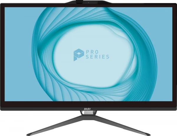 Моноблок MSI Pro AP222T 14M-457XRU 21.5" Full HD Touch i5 14400 (2.5) 16Gb SSD512Gb UHDG 730 CR без ОС 2xGbitEth WiFi BT 120W клавиатура мышь Cam черный 1920x1080